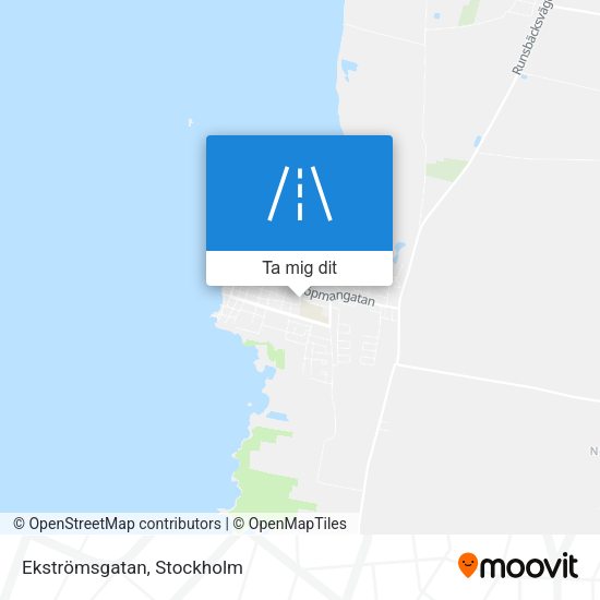 Ekströmsgatan karta