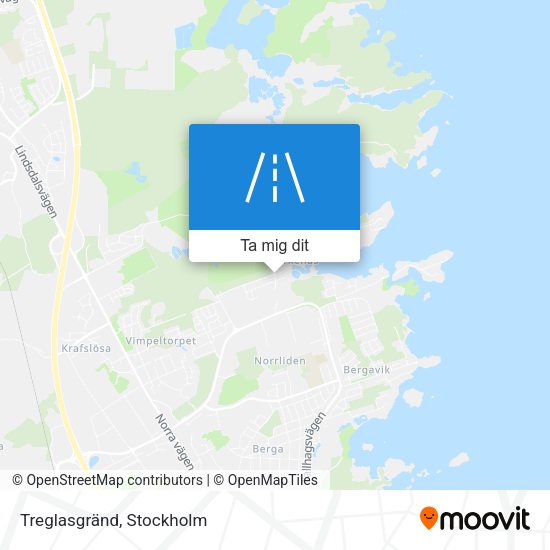 Treglasgränd karta