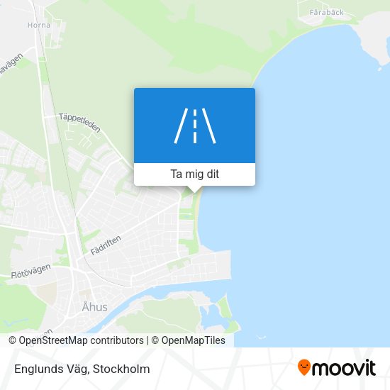 Englunds Väg karta