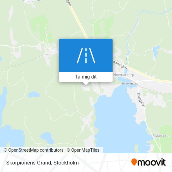 Skorpionens Gränd karta