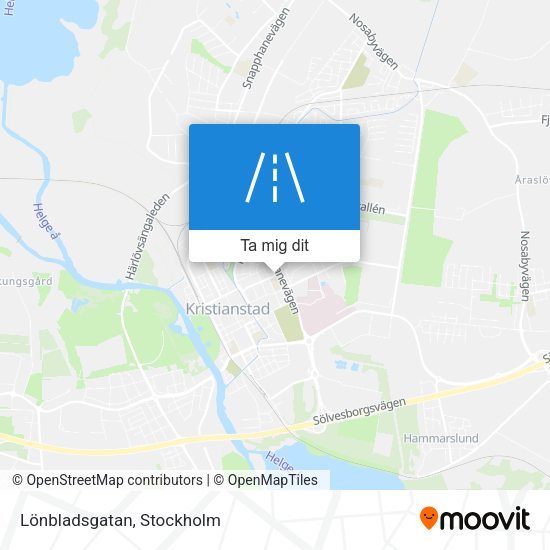 Lönbladsgatan karta