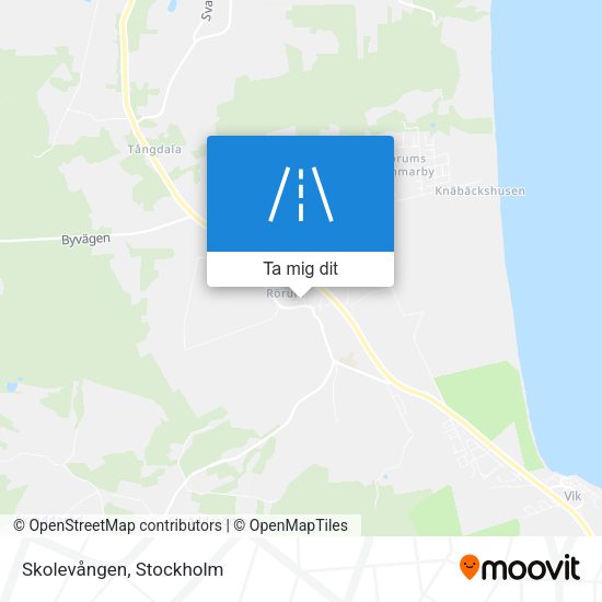 Skolevången karta