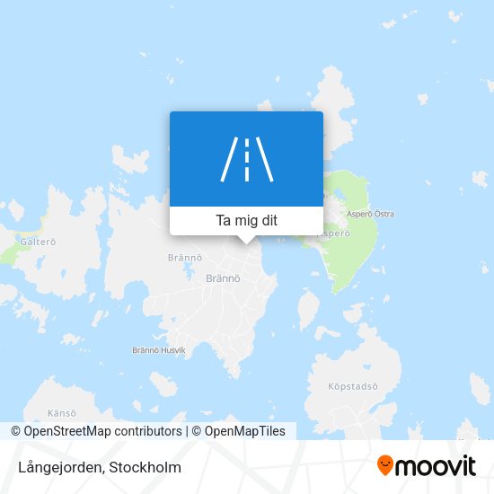 Långejorden karta