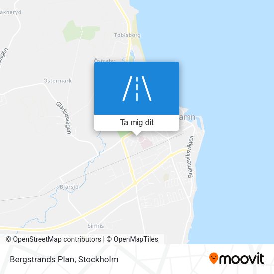 Bergstrands Plan karta