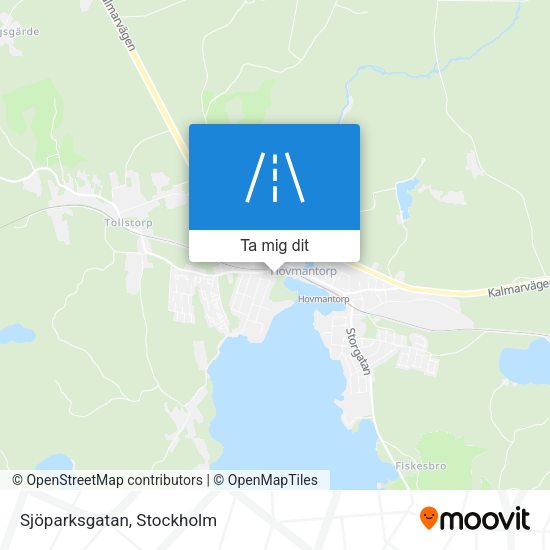 Sjöparksgatan karta