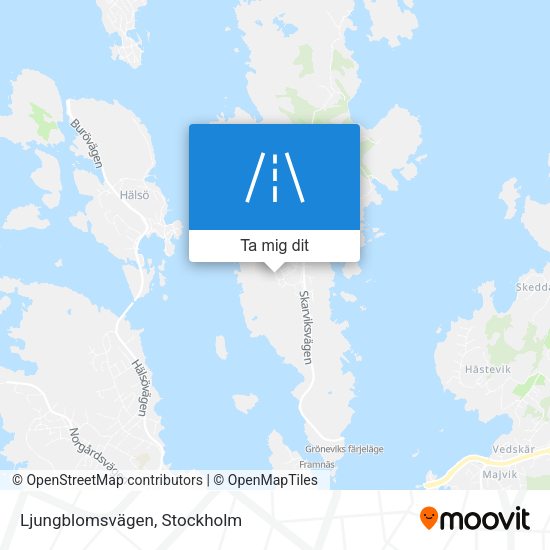 Ljungblomsvägen karta