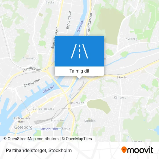 Partihandelstorget karta