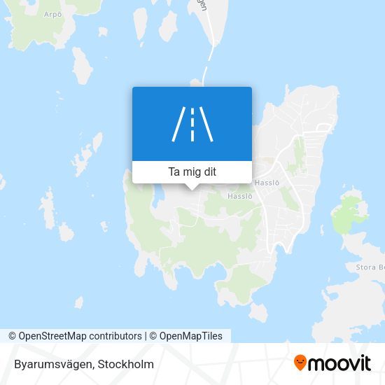 Byarumsvägen karta