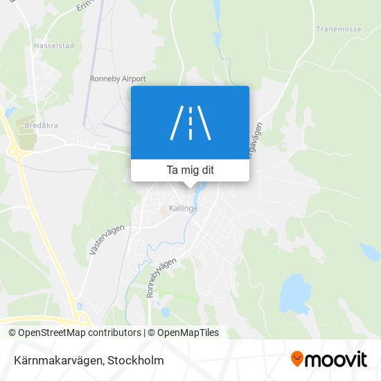 Kärnmakarvägen karta