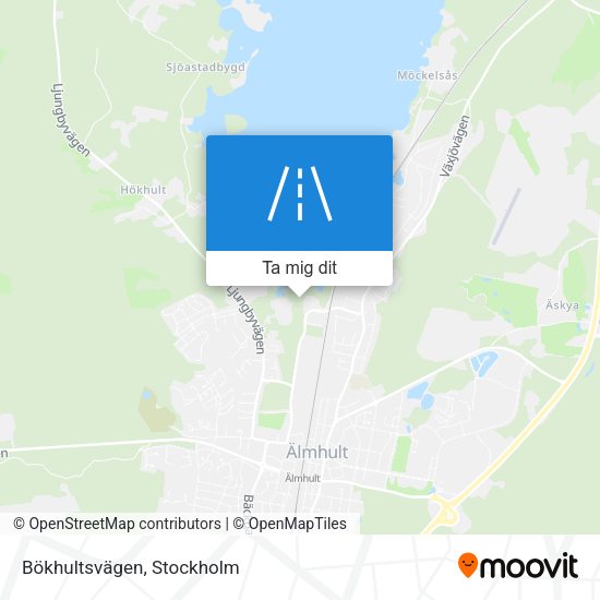 Bökhultsvägen karta