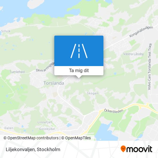 Liljekonvaljen karta