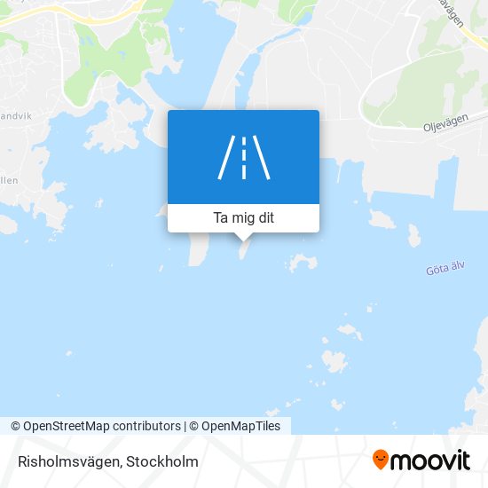 Risholmsvägen karta