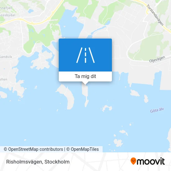 Risholmsvägen karta