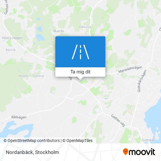 Nordanbäck karta