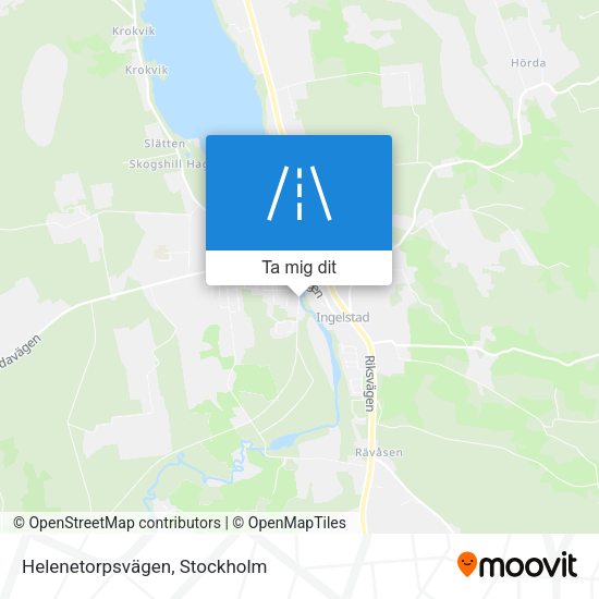Helenetorpsvägen karta