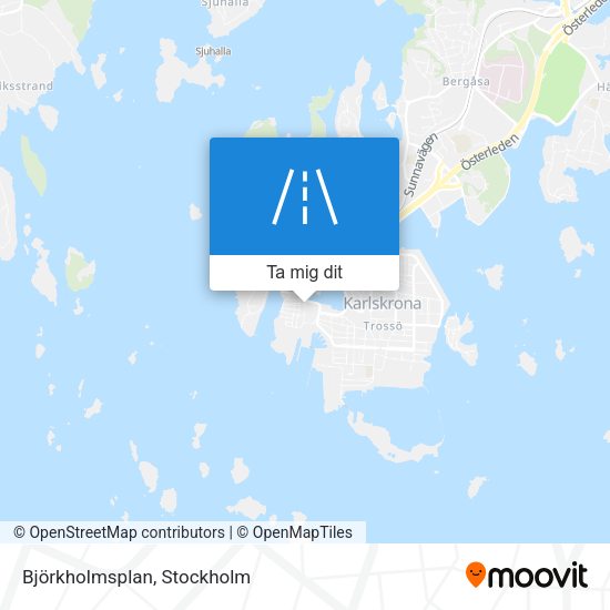 Björkholmsplan karta