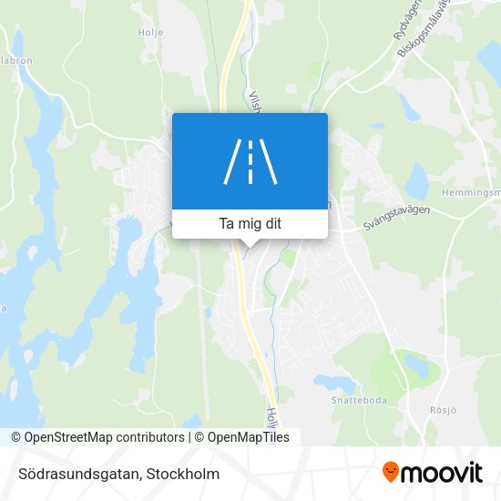 Södrasundsgatan karta