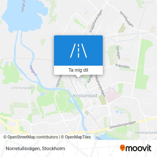 Norretullsvägen karta