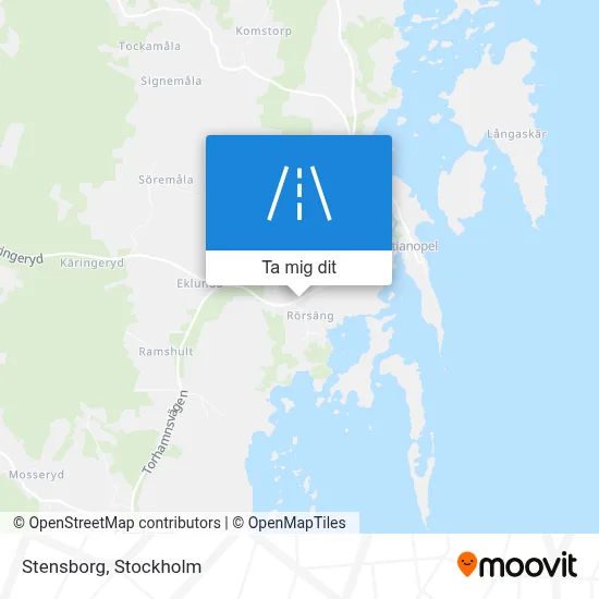 Stensborg karta