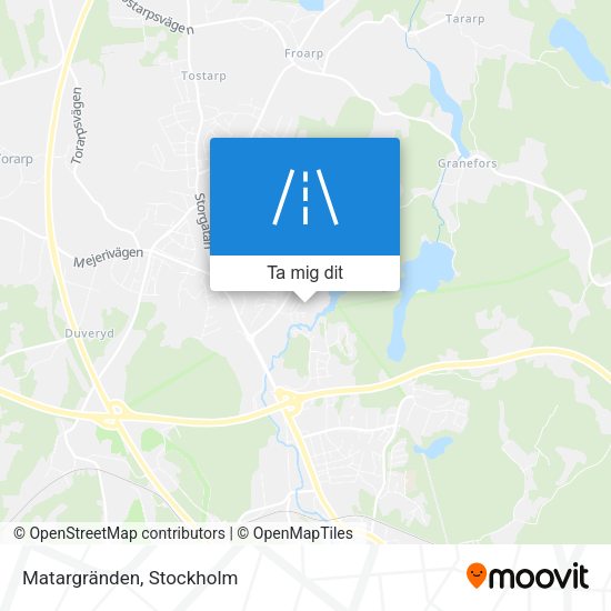 Matargränden karta