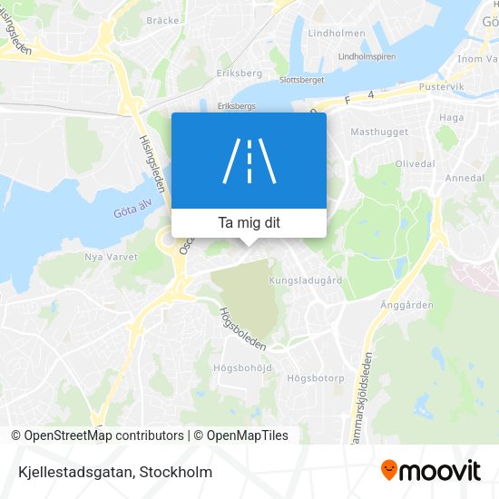 Kjellestadsgatan karta
