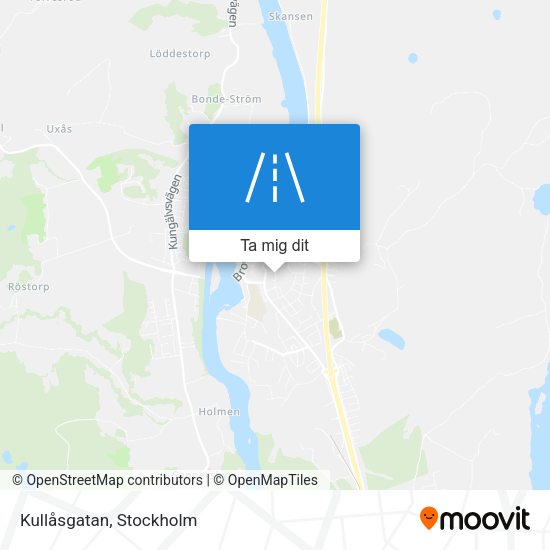 Kullåsgatan karta