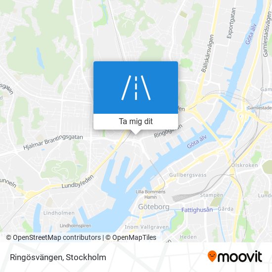 Ringösvängen karta