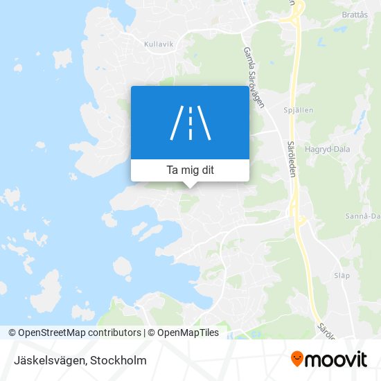 Jäskelsvägen karta