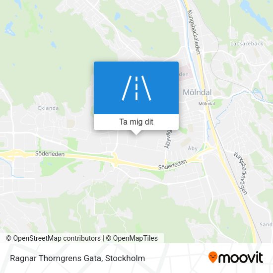 Ragnar Thorngrens Gata karta