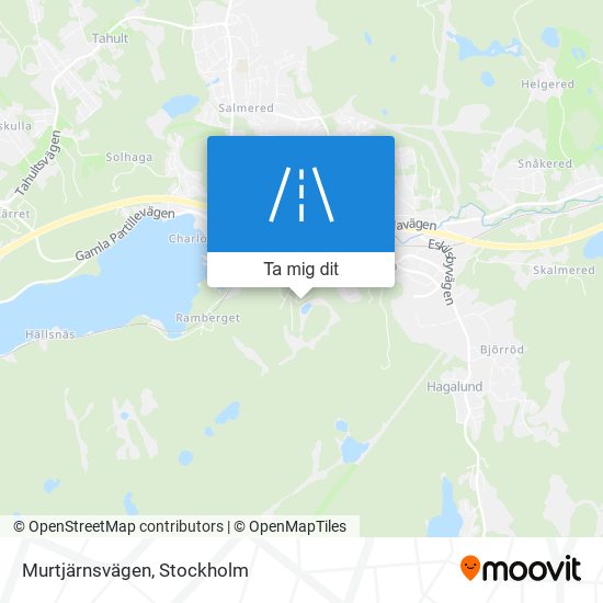 Murtjärnsvägen karta