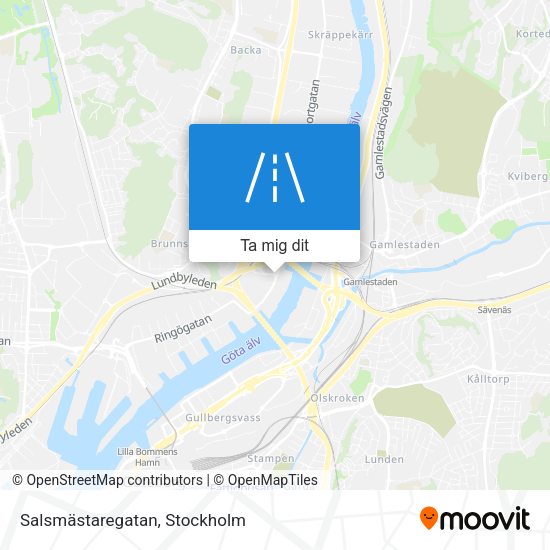 Salsmästaregatan karta