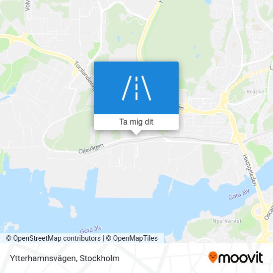 Ytterhamnsvägen karta