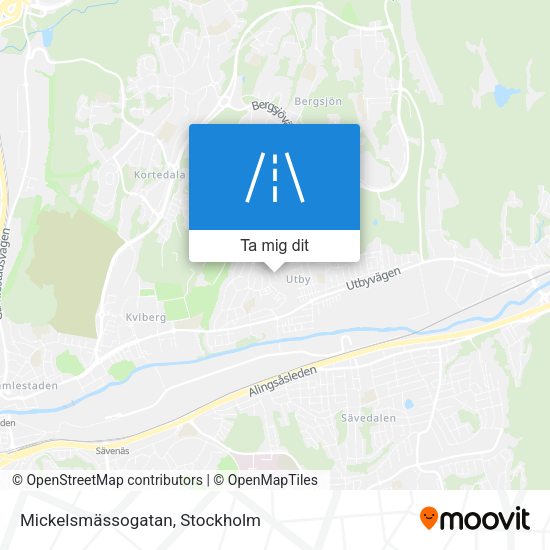Mickelsmässogatan karta