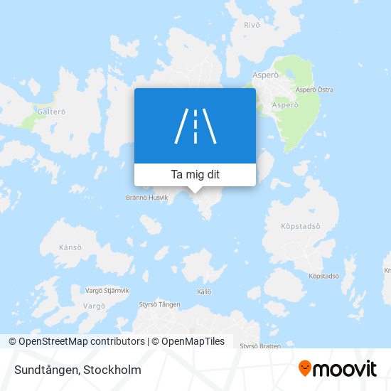 Sundtången karta