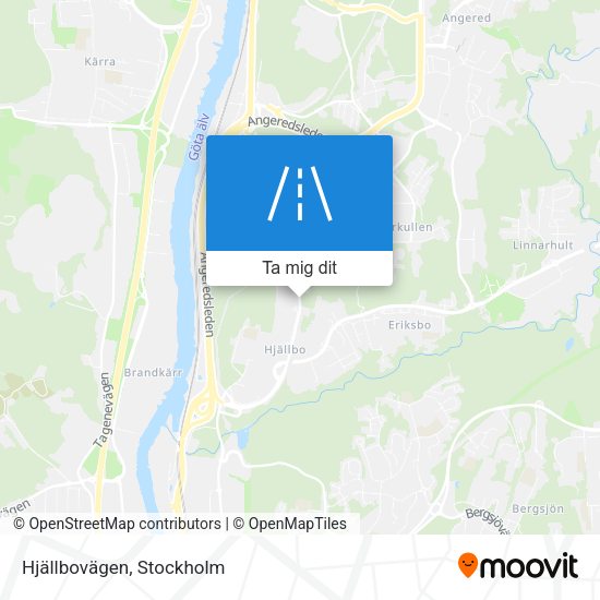 Hjällbovägen karta