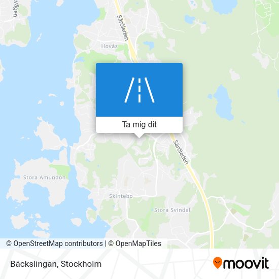 Bäckslingan karta