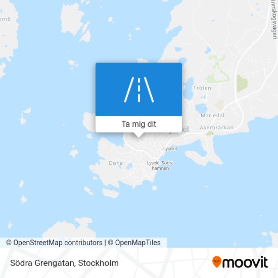 Södra Grengatan karta