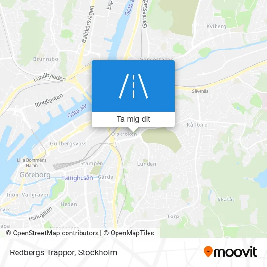 Redbergs Trappor karta