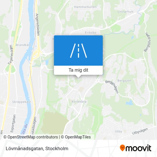 Lövmånadsgatan karta
