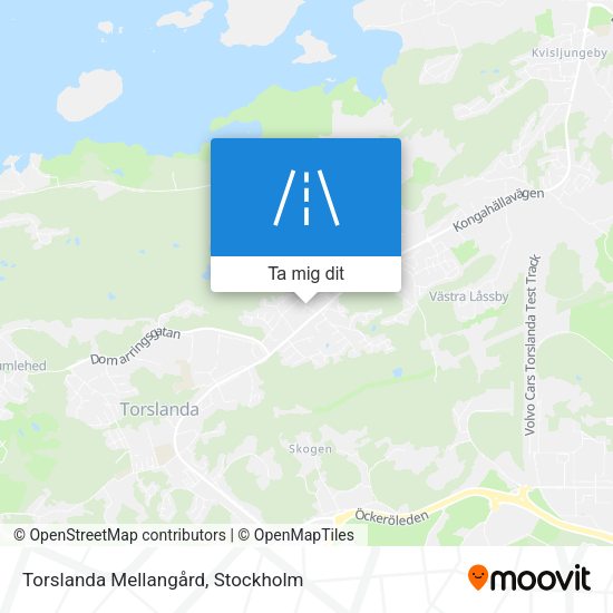 Torslanda Mellangård karta