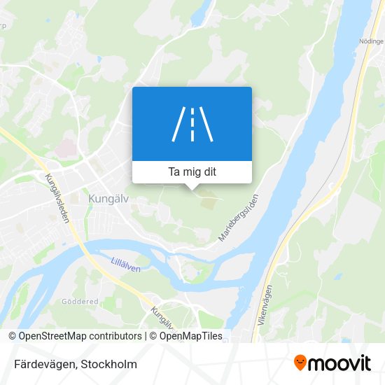 Färdevägen karta