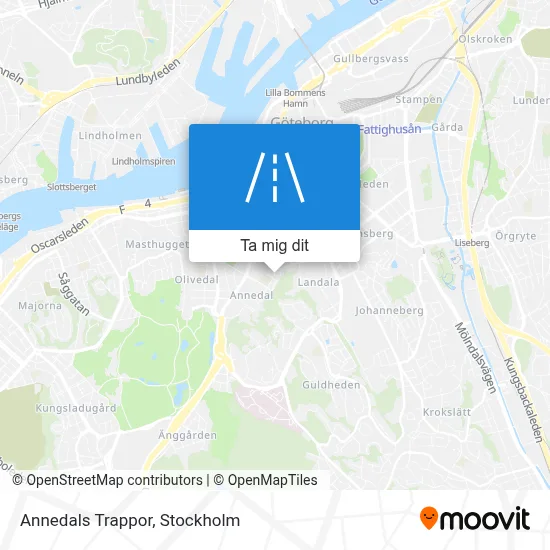 Annedals Trappor karta