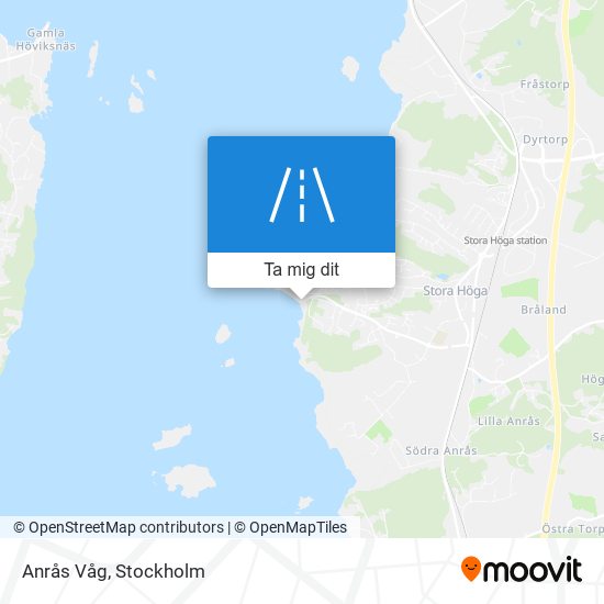 Anrås Våg karta