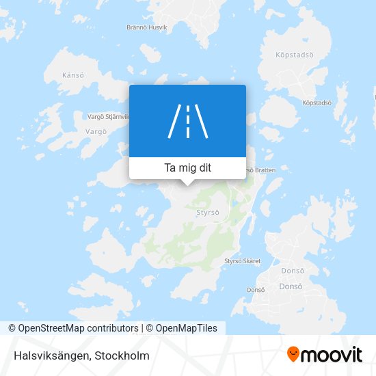 Halsviksängen karta