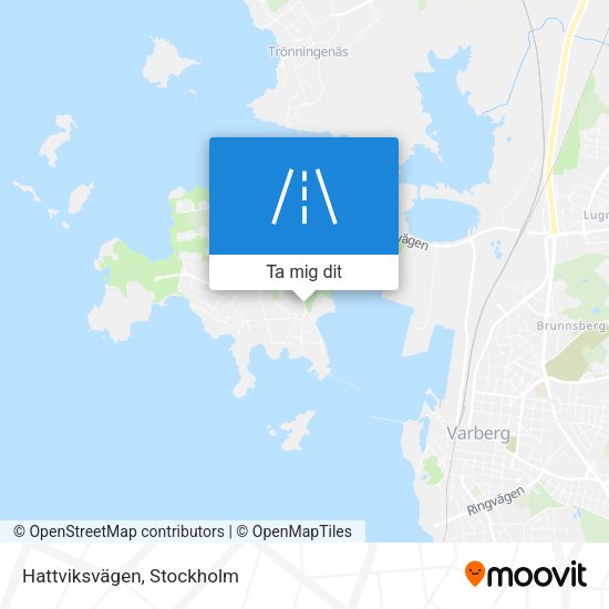Hattviksvägen karta