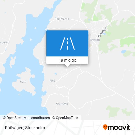 Röövägen karta