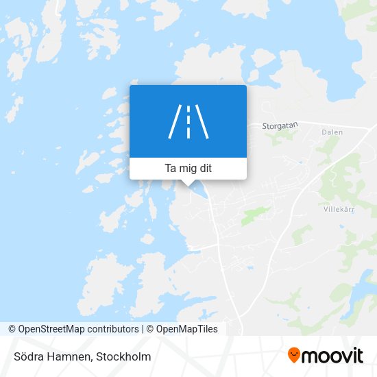 Södra Hamnen karta