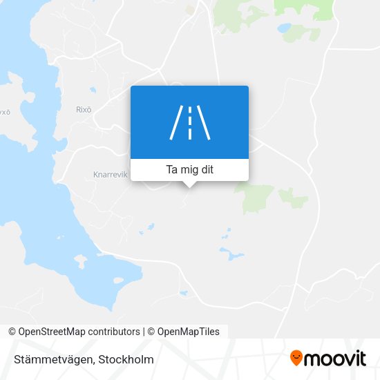 Stämmetvägen karta