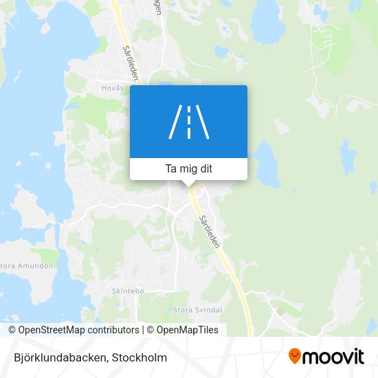Björklundabacken karta