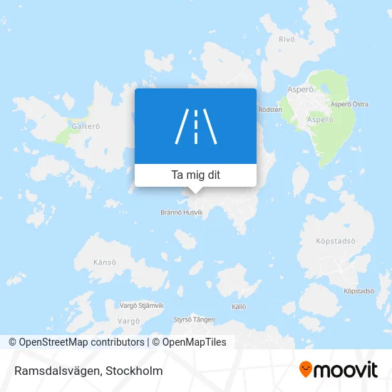Ramsdalsvägen karta